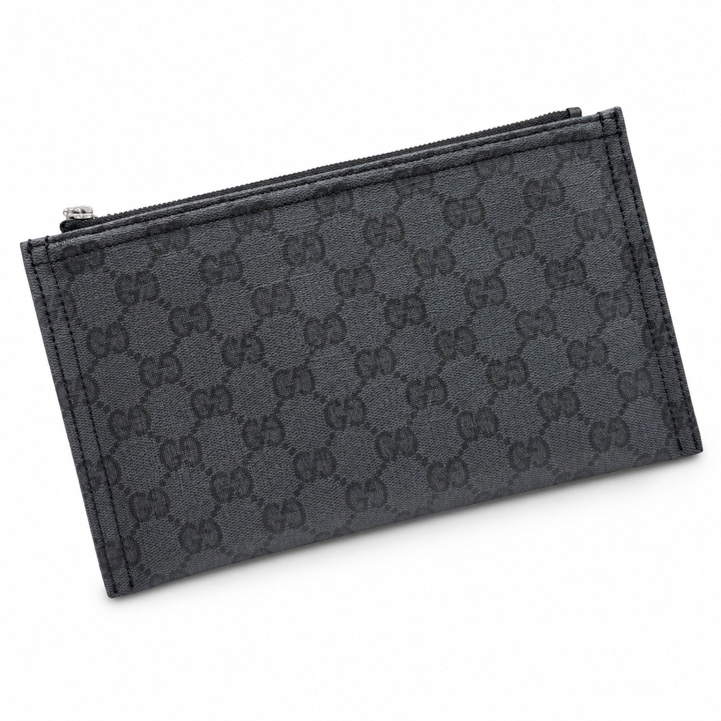 Gucci Canvas Black Silver Bag