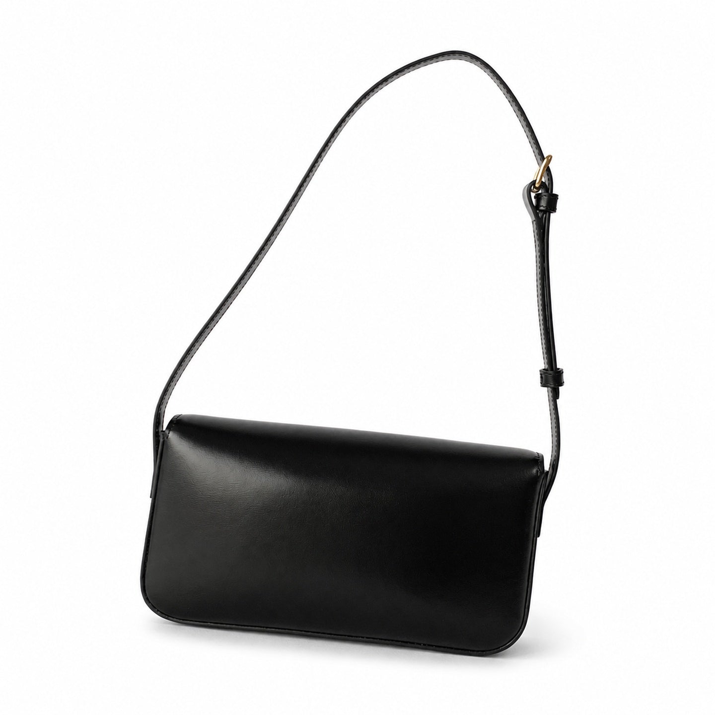 Celine Leather Black White Pink Gold Bag