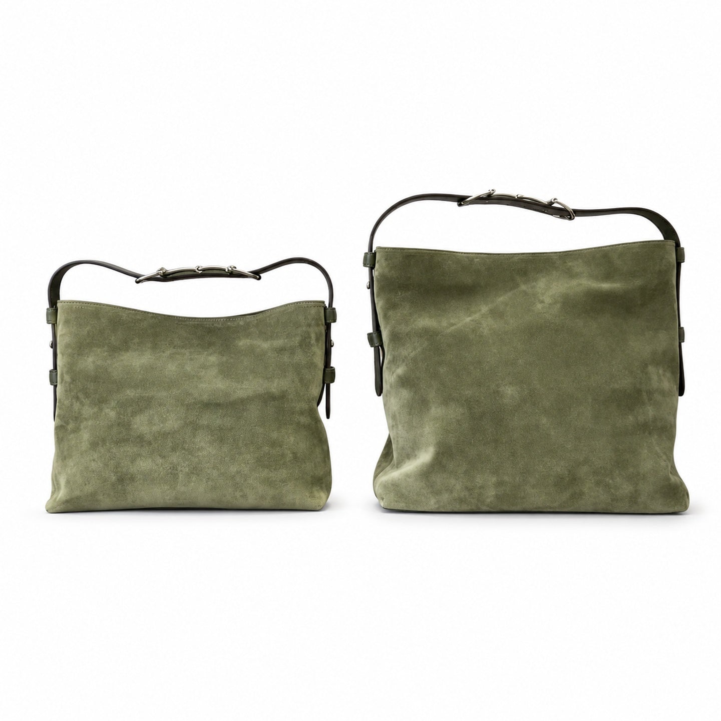Gucci Large Leather Green Tote Bag