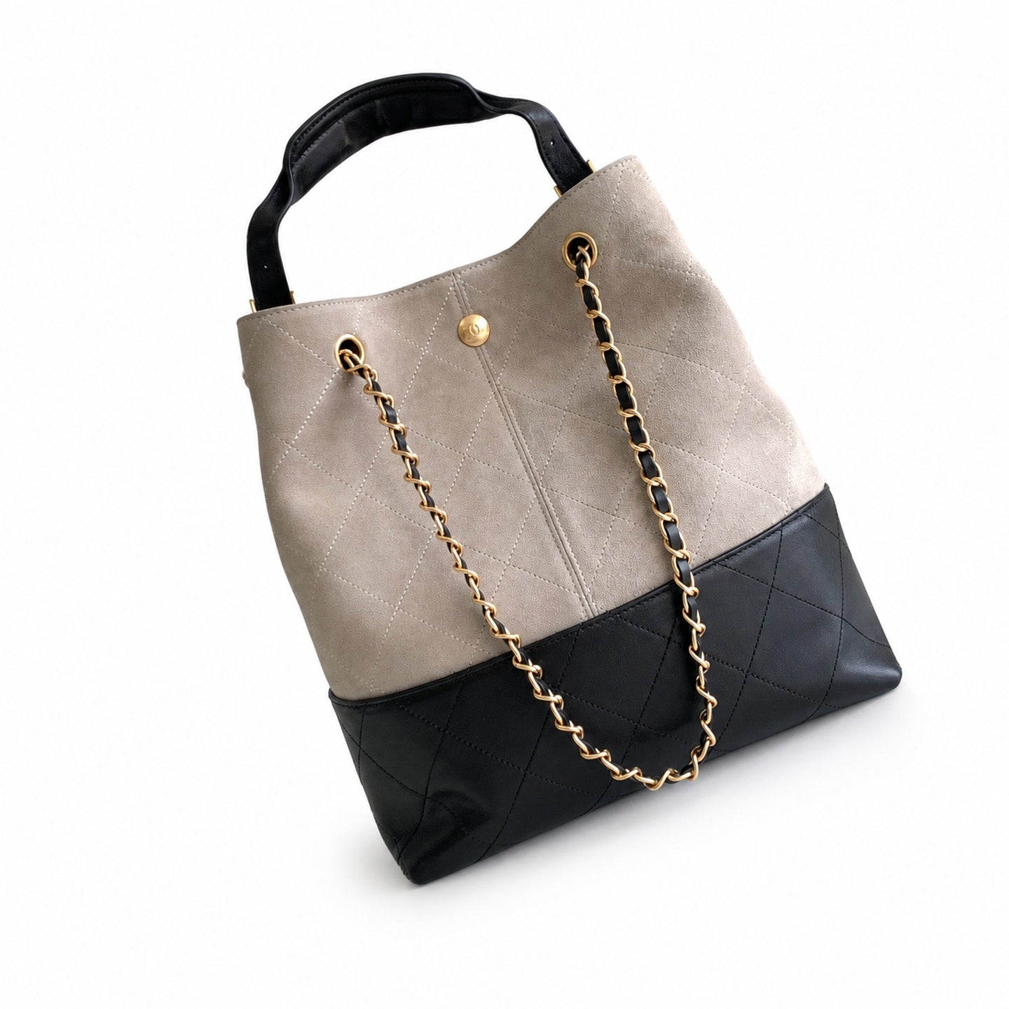 Chanel Leather Gold Crossbody Bag
