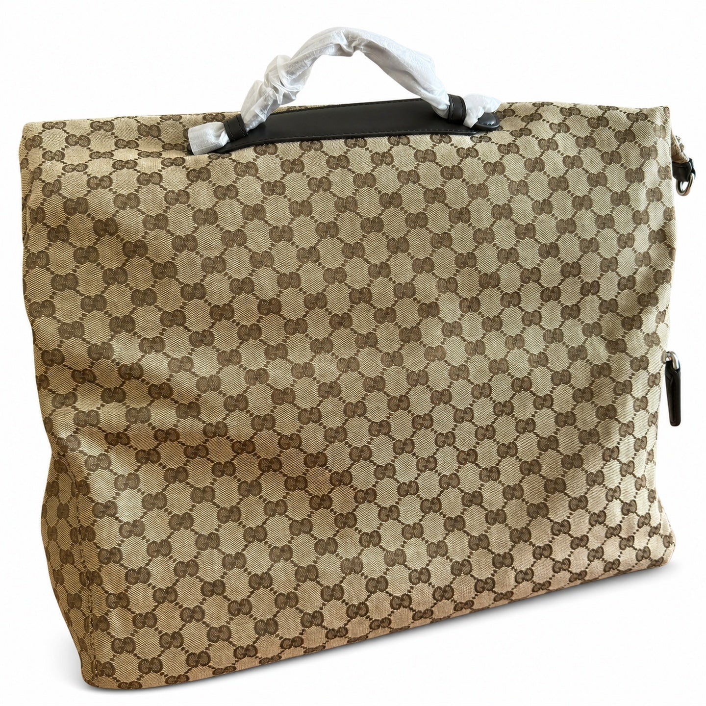Gucci Canvas Nylon Leather Beige Brown Red Green Bag
