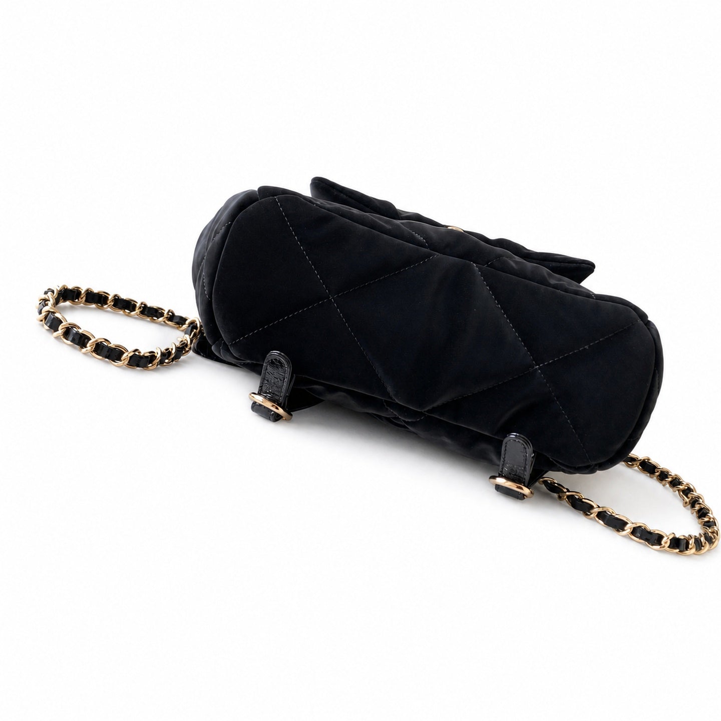 Chanel 25 Velvet Black Backpack