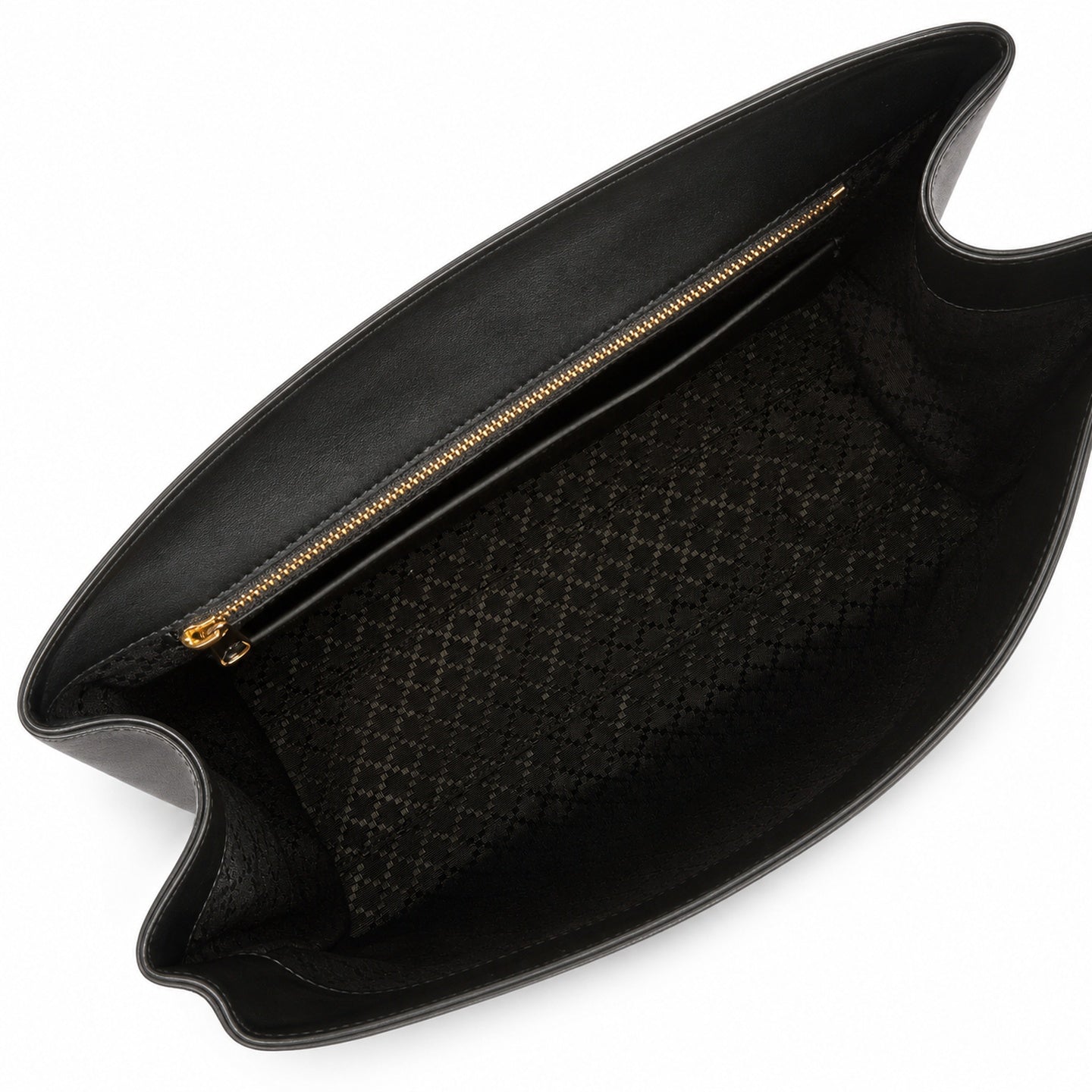 Gucci Horsebit Canvas Leather Black Brown Gold Handbag