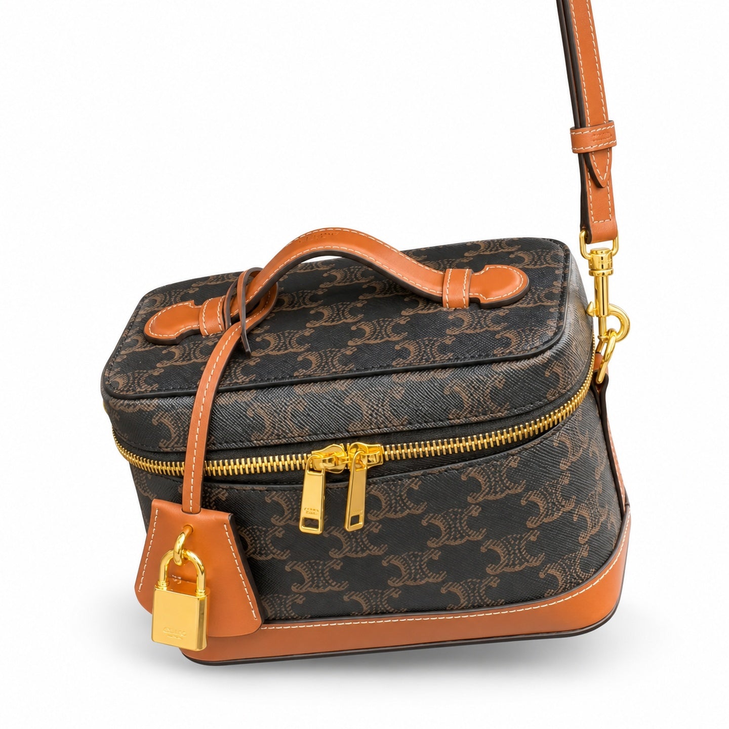Celine Luggage Double Zip Bag