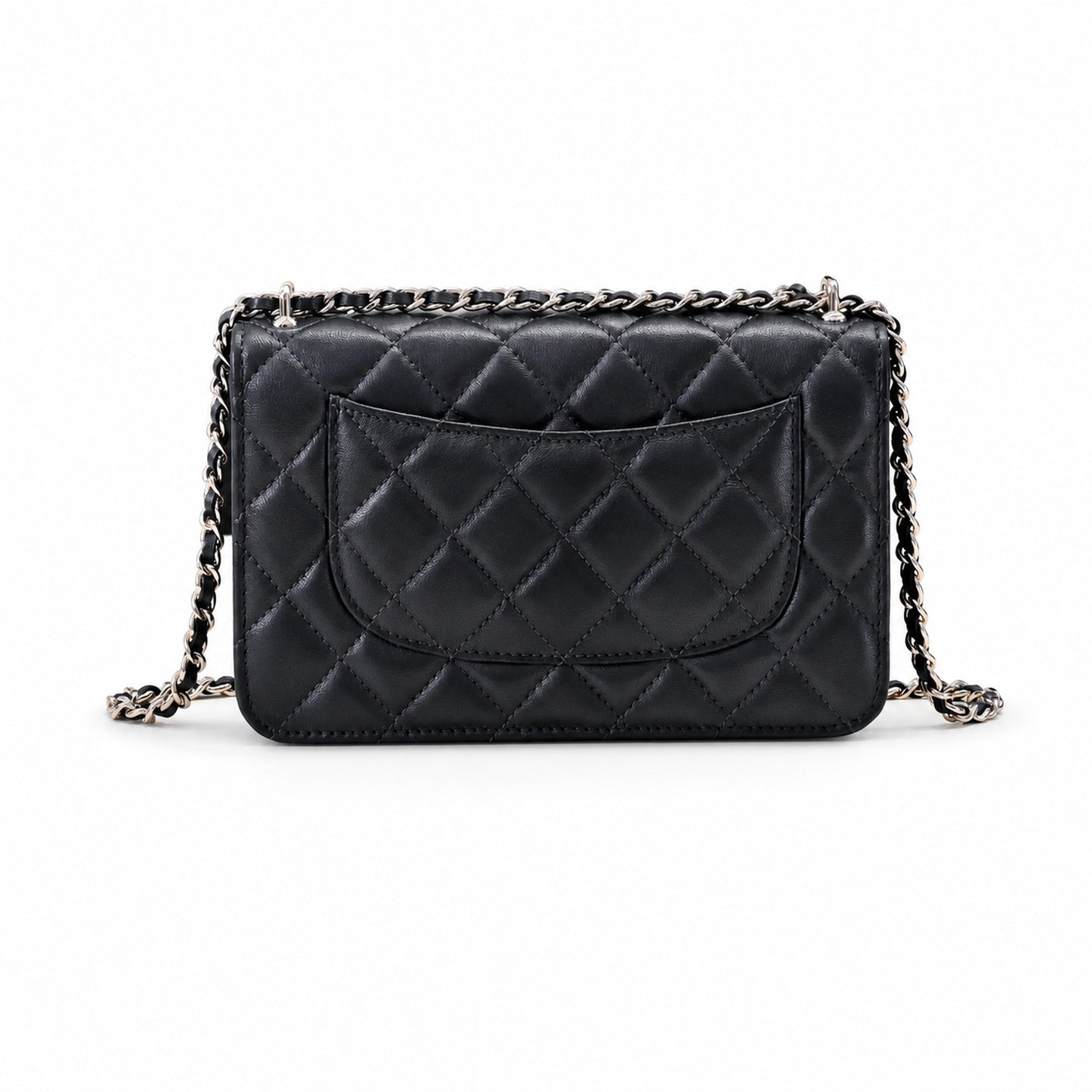 Chanel Leather Pink Gold Chain Bag