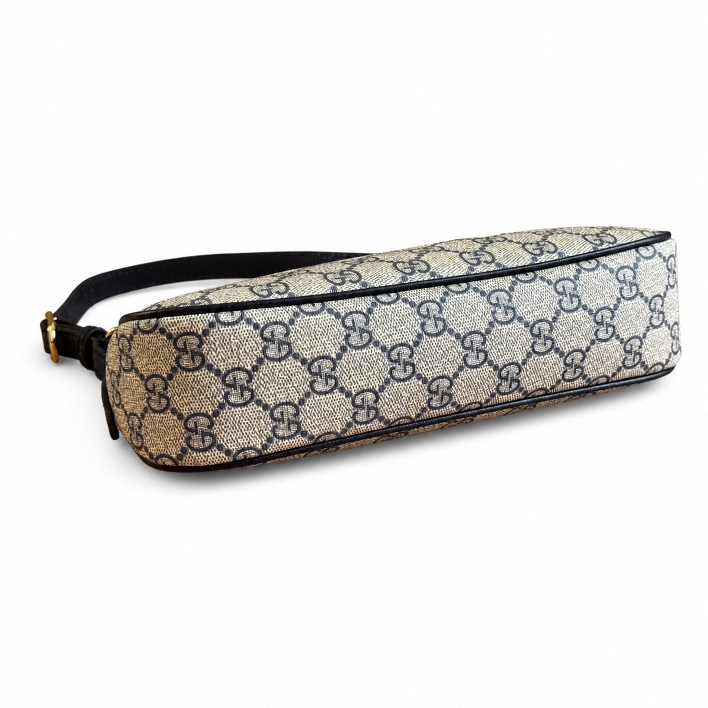 Gucci Ophidia Supreme Small Canvas Leather Beige Brown Blue Charm