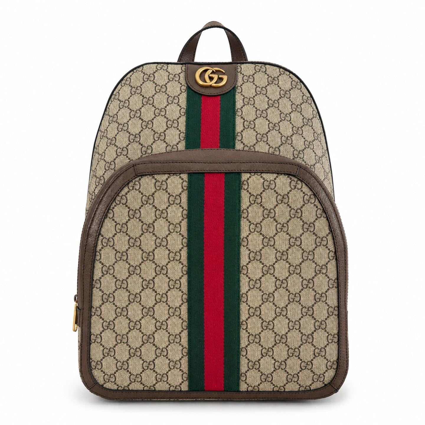 Gucci Ophidia Supreme Canvas Leather Red Green Bag