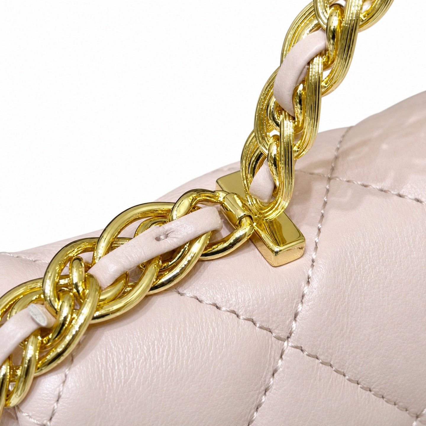 Chanel Mini Leather Pink Bag