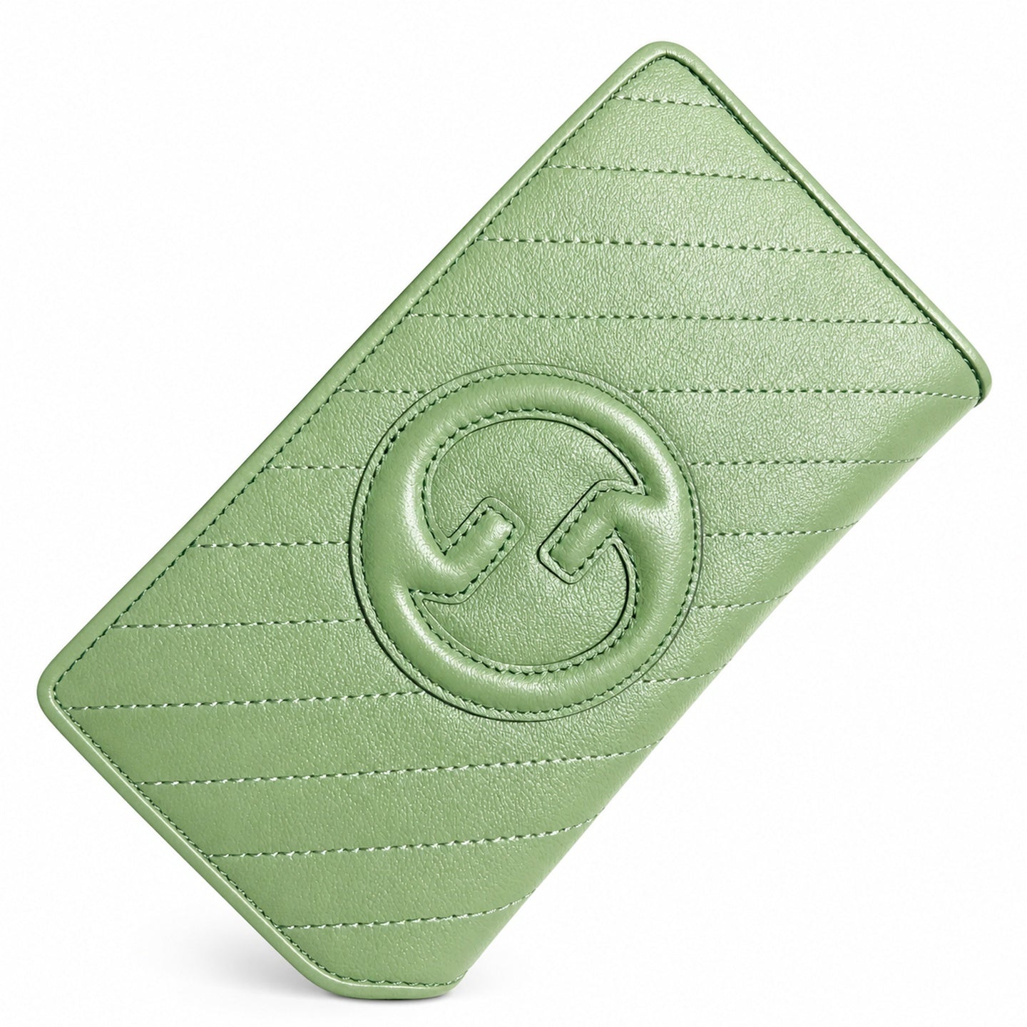 Gucci Blondie Leather Green Wallet