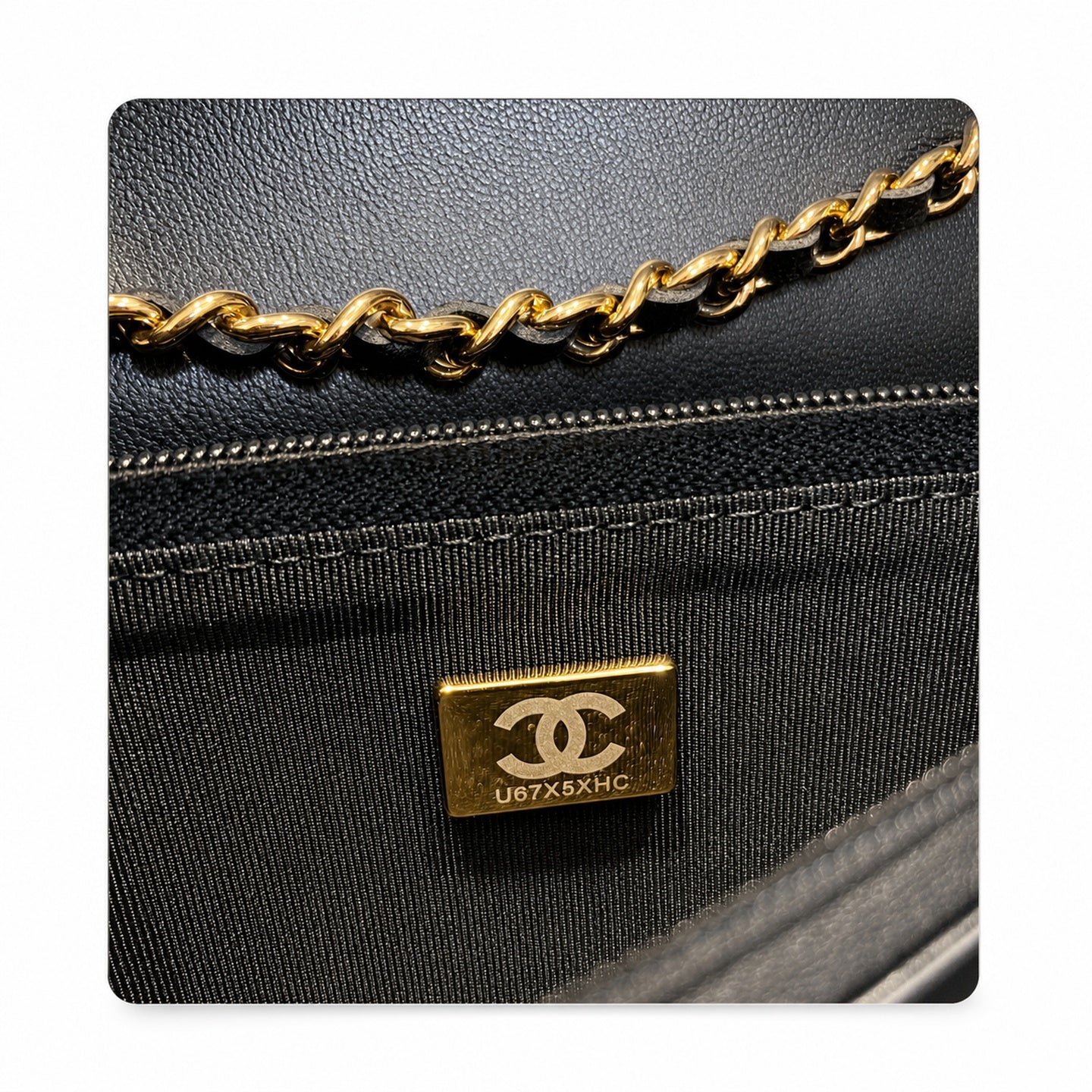 Chanel Trendy CC Leather Wallet on Chain
