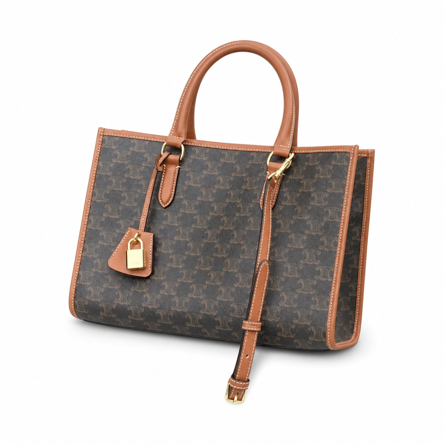 Celine Cabas Small Leather Handbag
