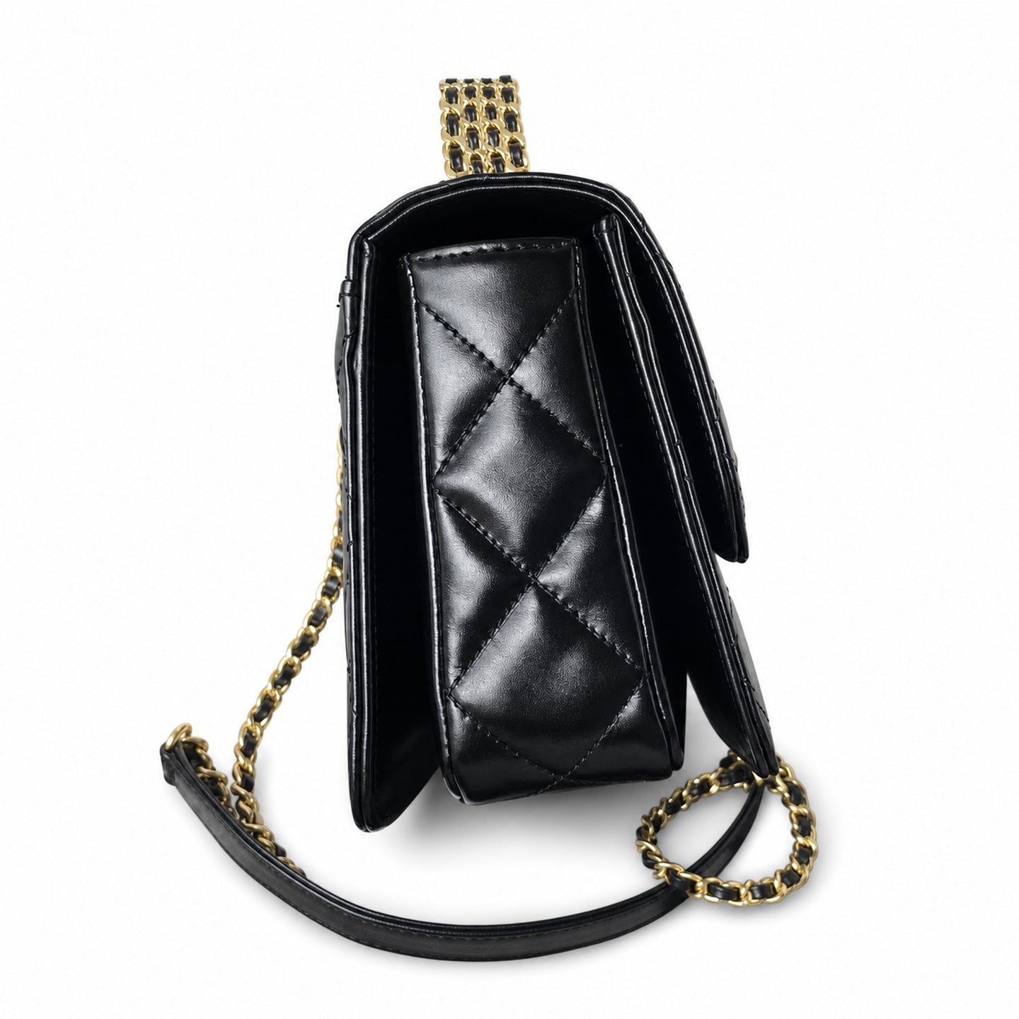 Chanel Black Gold Bag