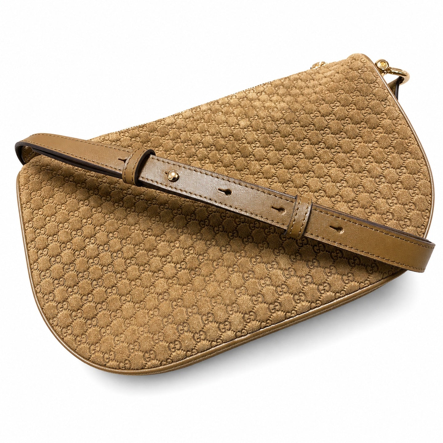 Gucci Horsebit Leather Shoulder Bag