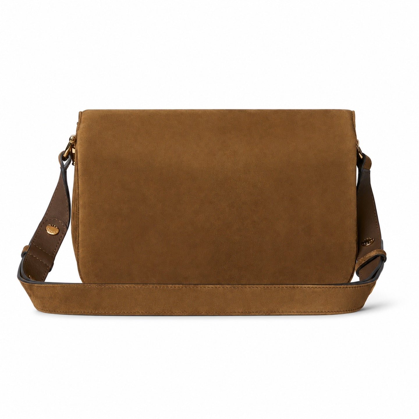 Gucci Horsebit 1955 Suede Leather Brown Gold Shoulder Bag