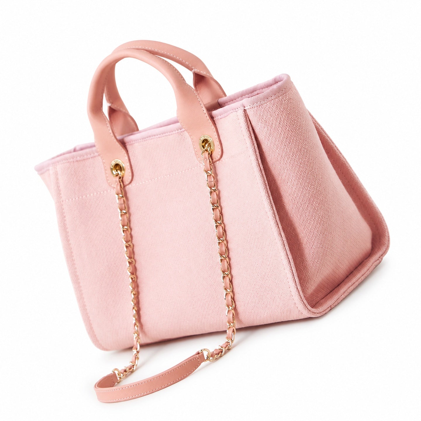 Chanel Black White Pink Bag