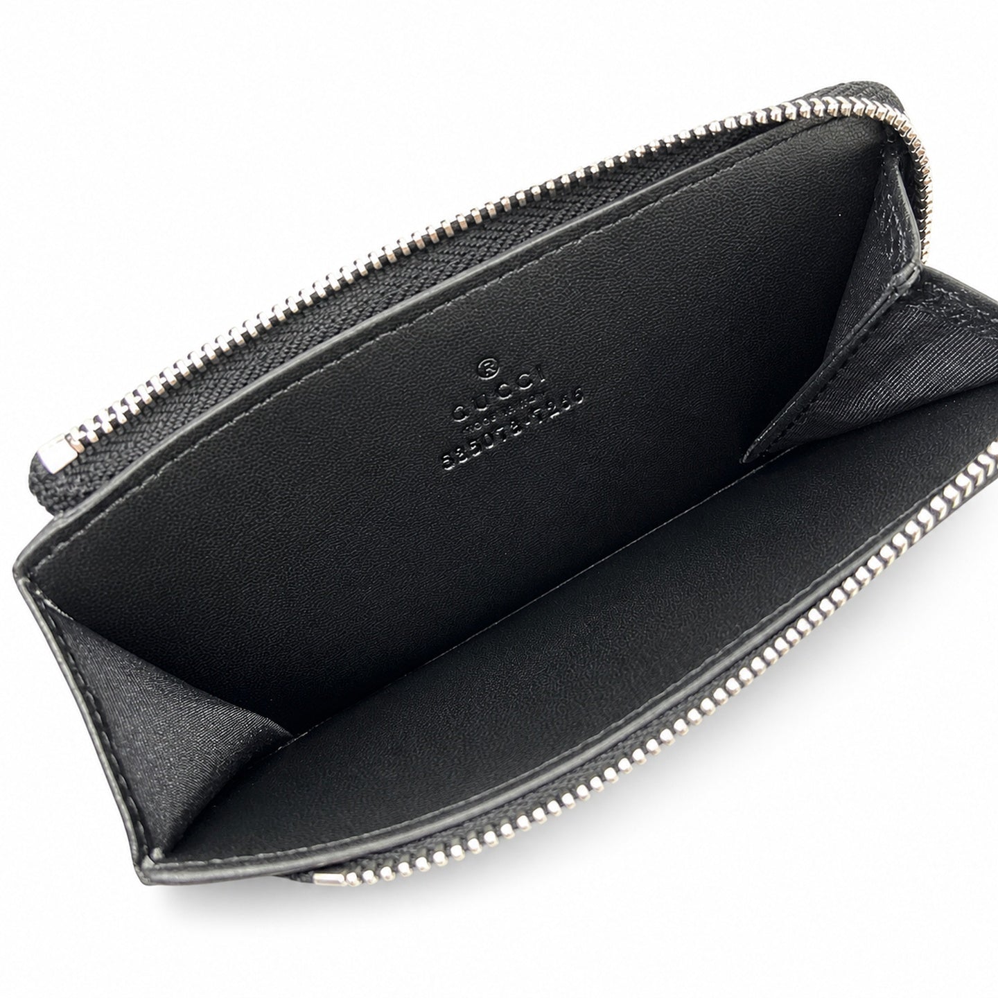 Gucci Small Leather Black Card Holder