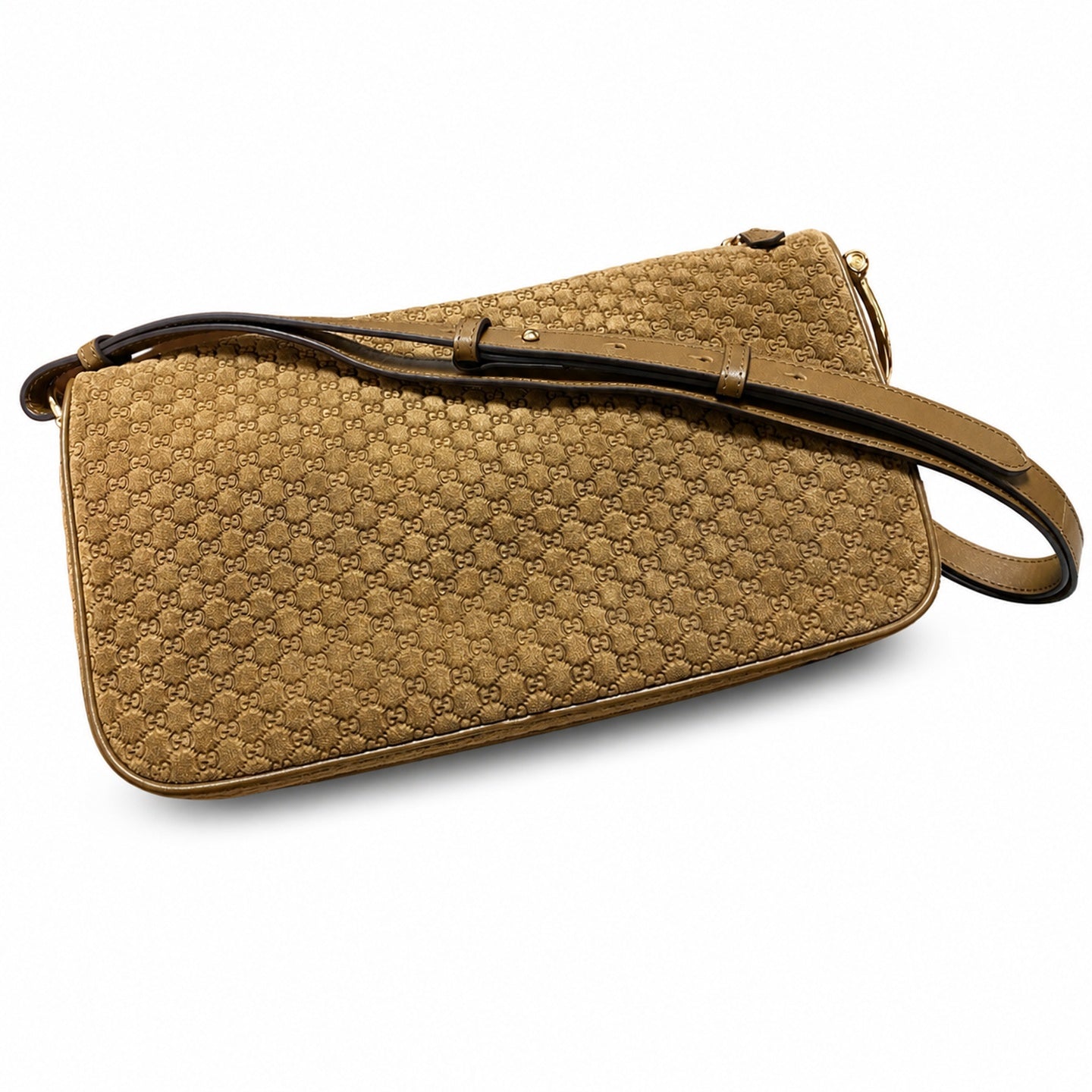Gucci Horsebit Leather Shoulder Bag