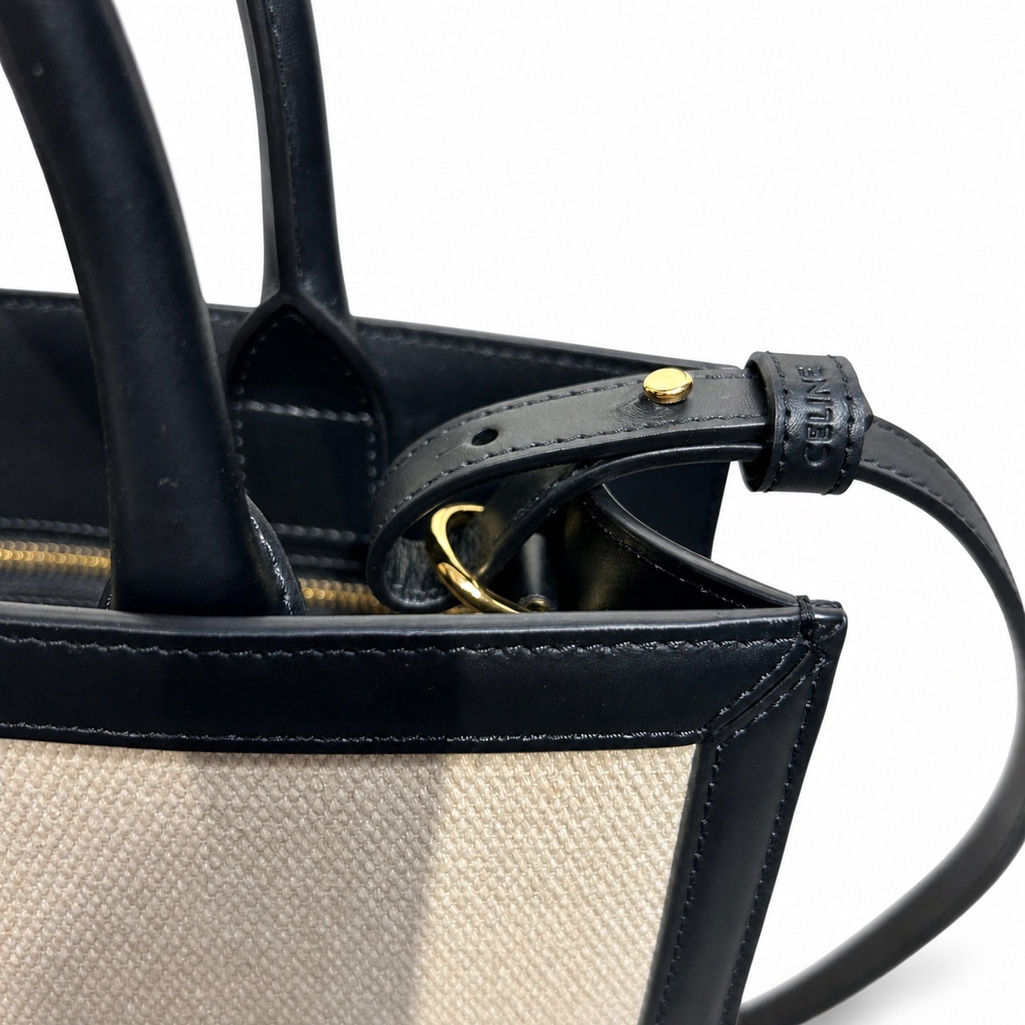 Celine Luggage Small Canvas Bag