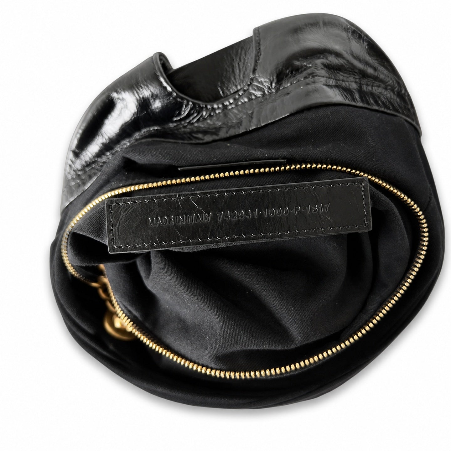 Chanel Large Nylon Leather Clutch