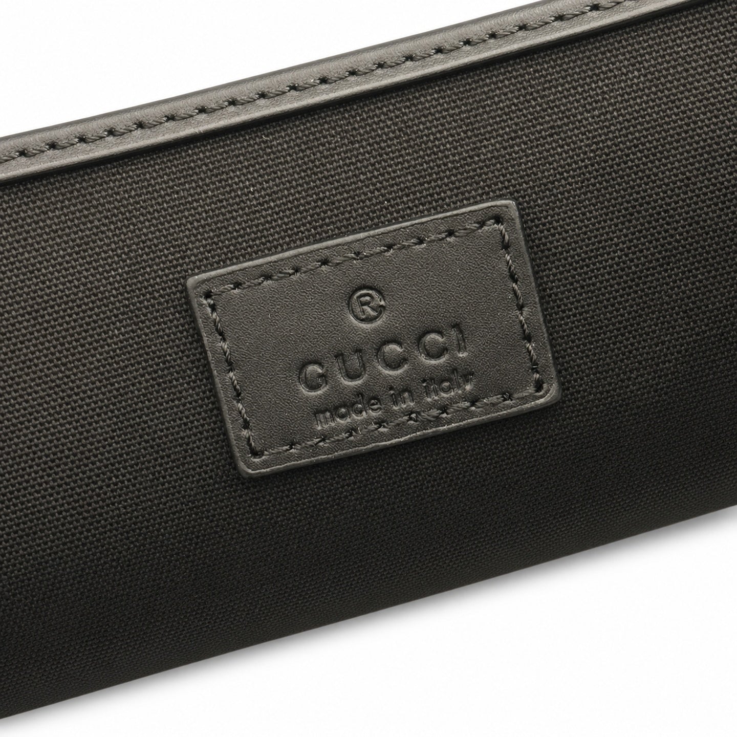 Gucci Cotton Leather Black Backpack