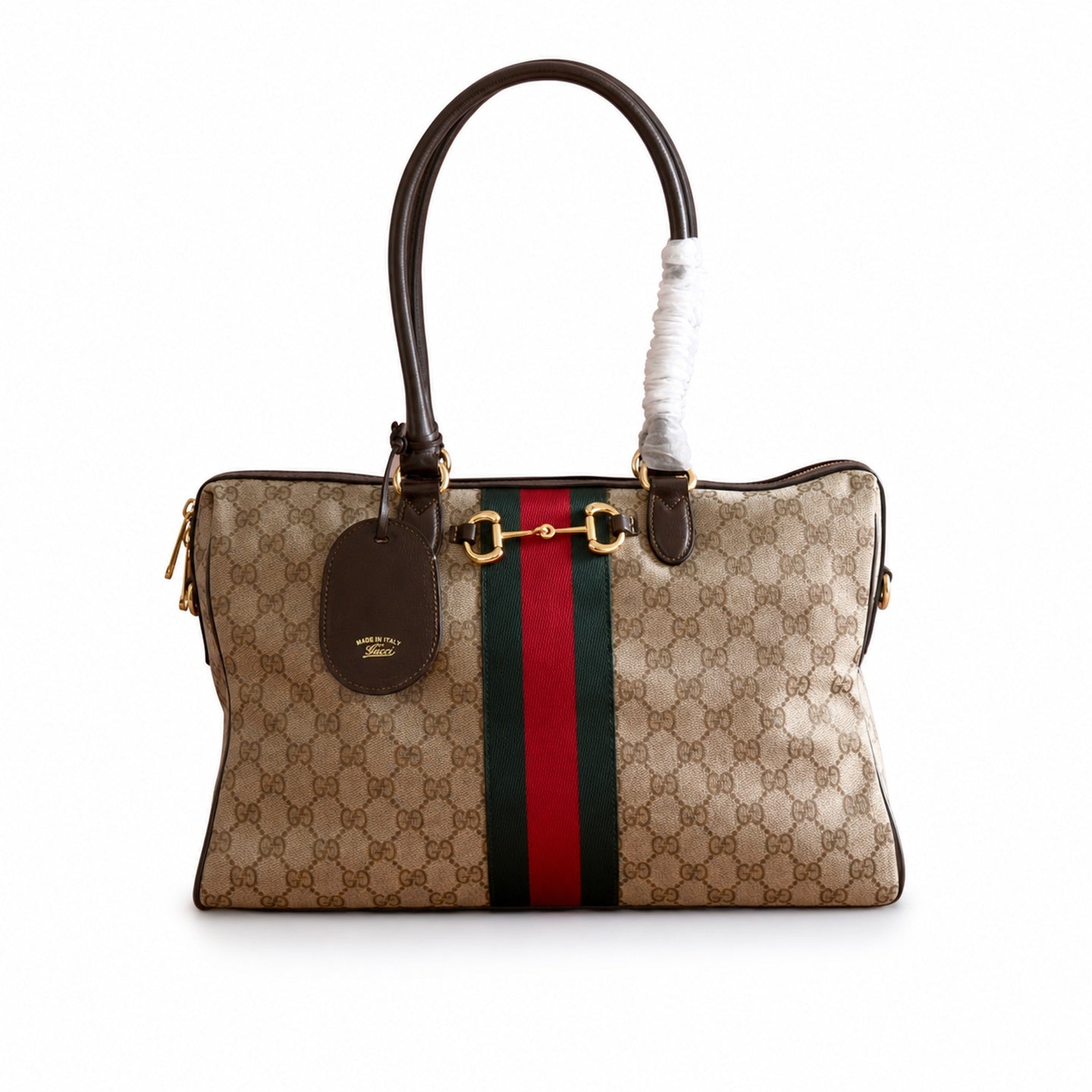 Gucci Horsebit Leather Handbag