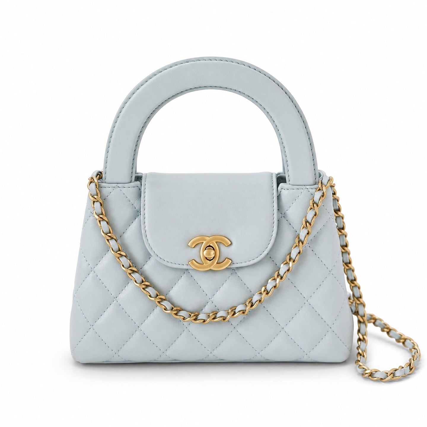 Chanel Kelly Green Chain Bag