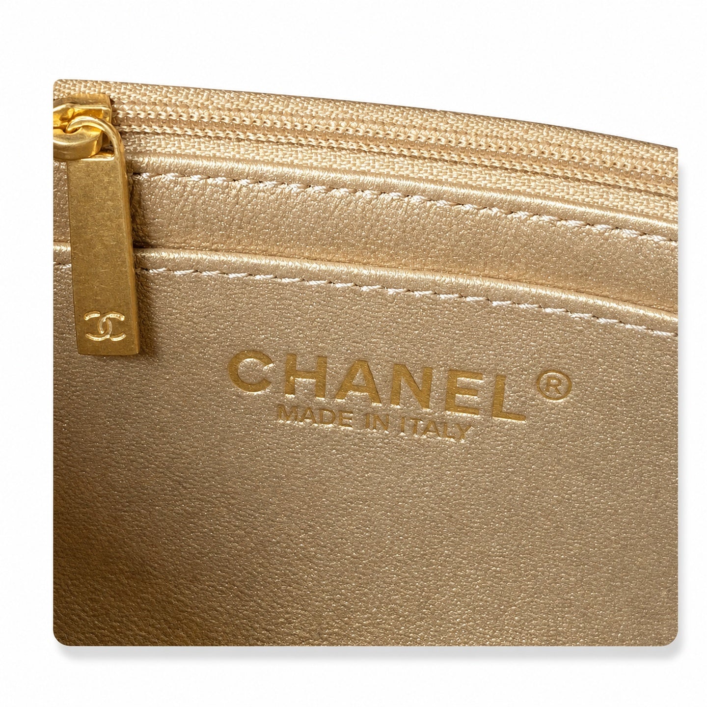 Chanel Mini Flap Gold Bag