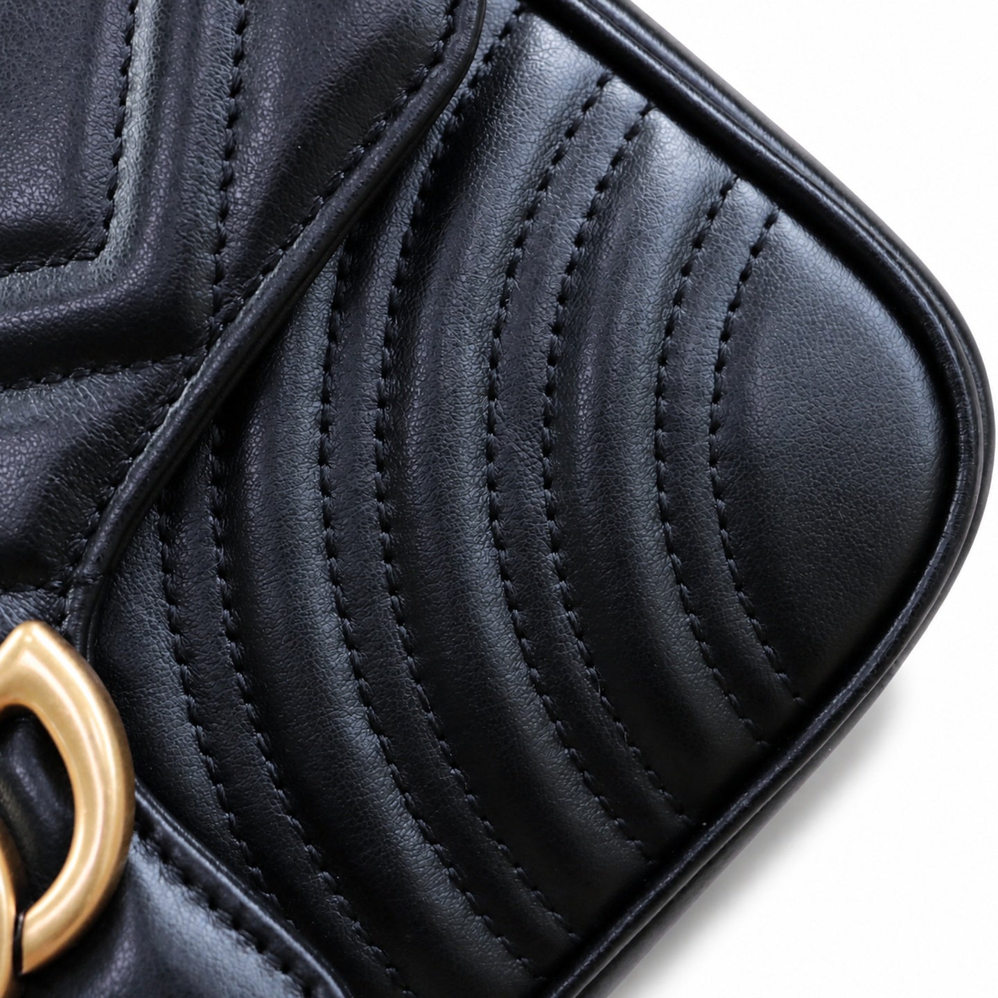 Gucci Leather Black Bag