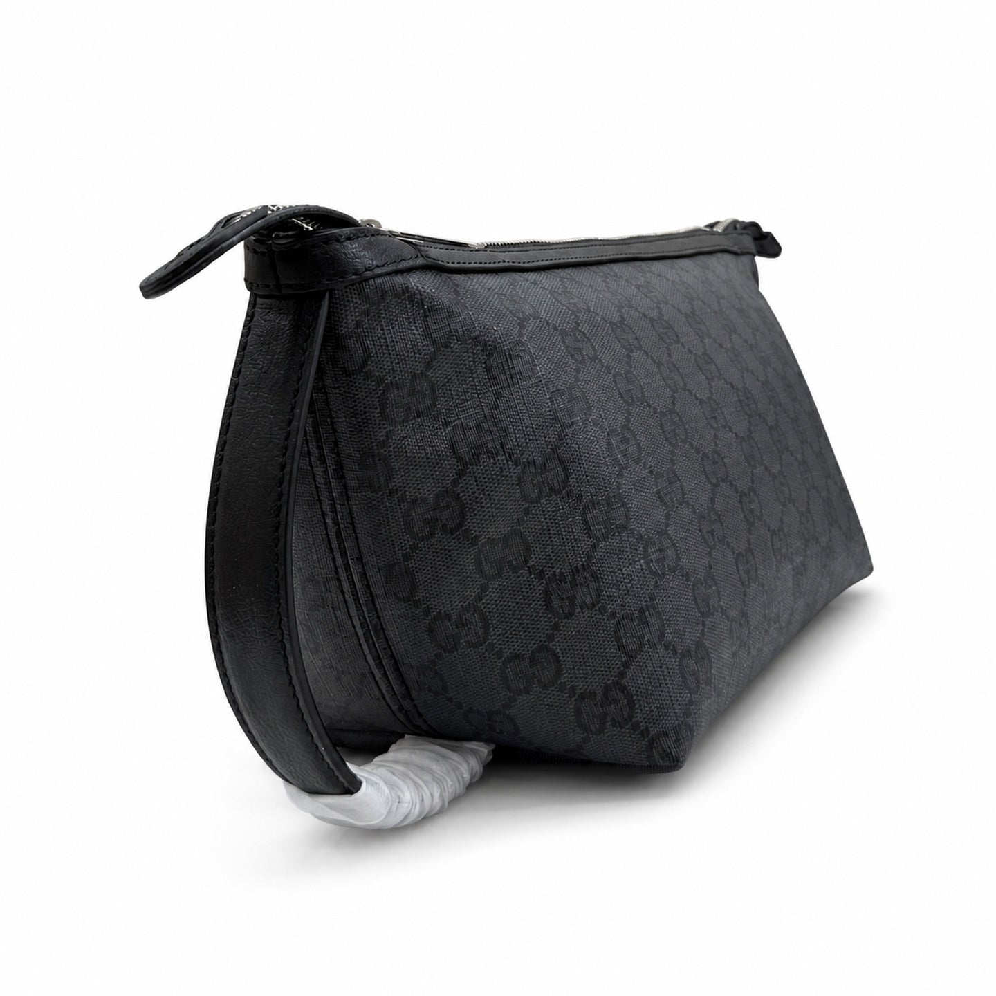 Gucci Canvas Leather Black Bag