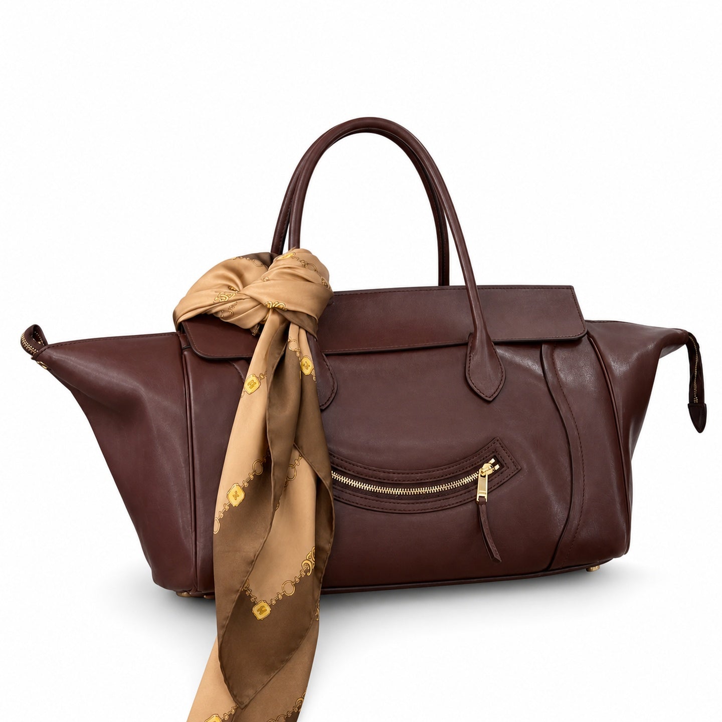 Celine Luggage Medium Brown Bag