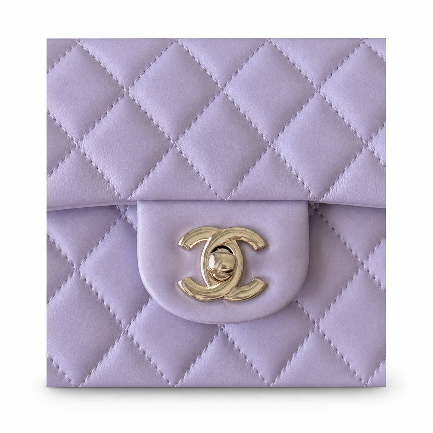 Chanel Mini Leather Gold Handbag