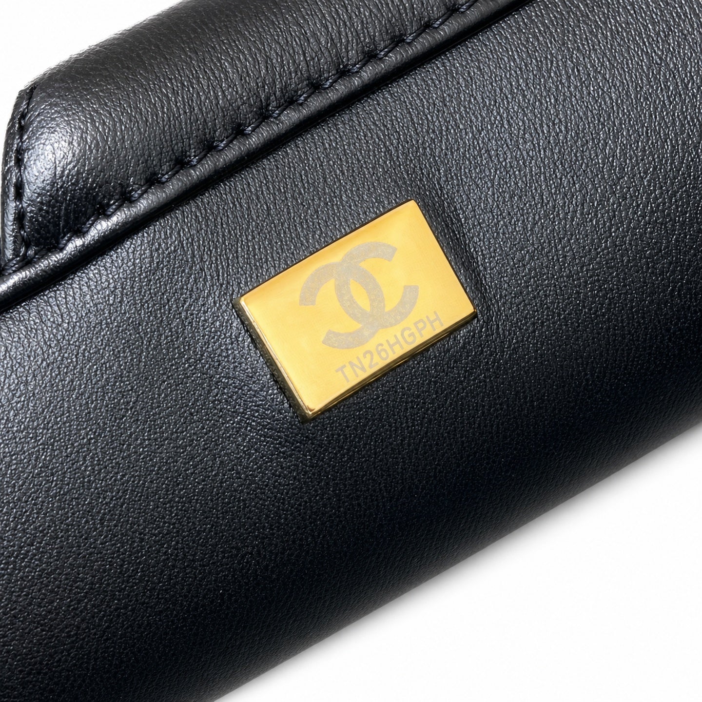 Chanel Mini Leather Black Bag