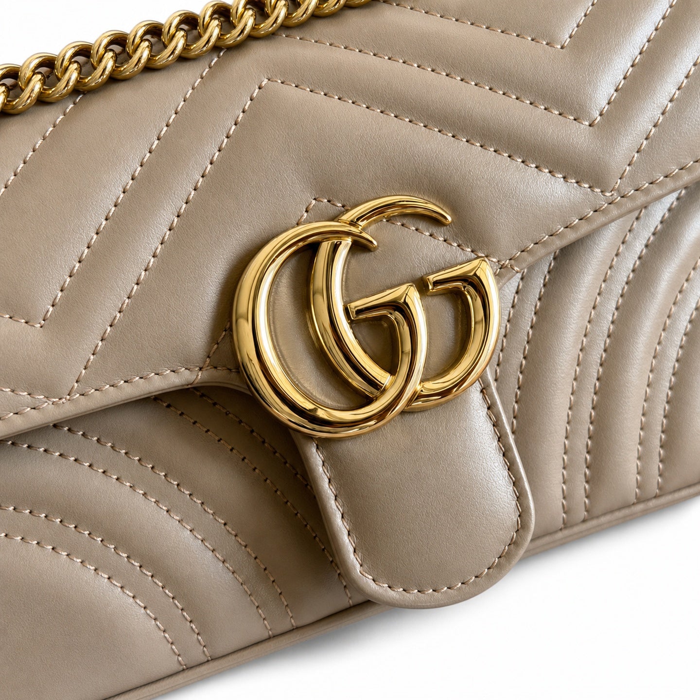 Gucci GG Marmont Leather Handbag