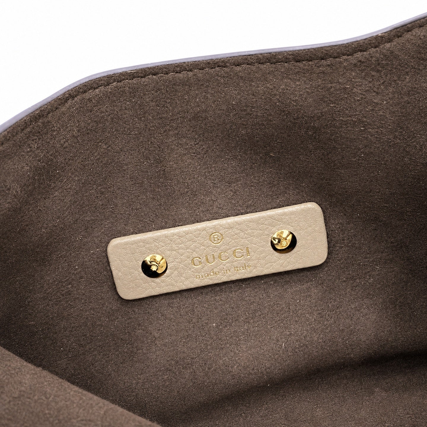 Gucci Leather Brown Gold Shoulder Bag