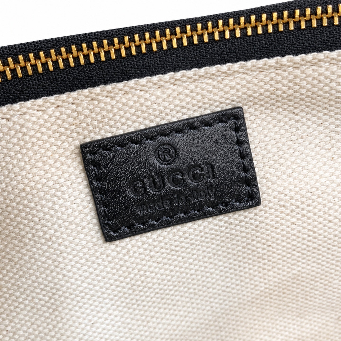 Gucci Horsebit 1955 Small Cotton Leather Black Brown Gold Shoulder Bag