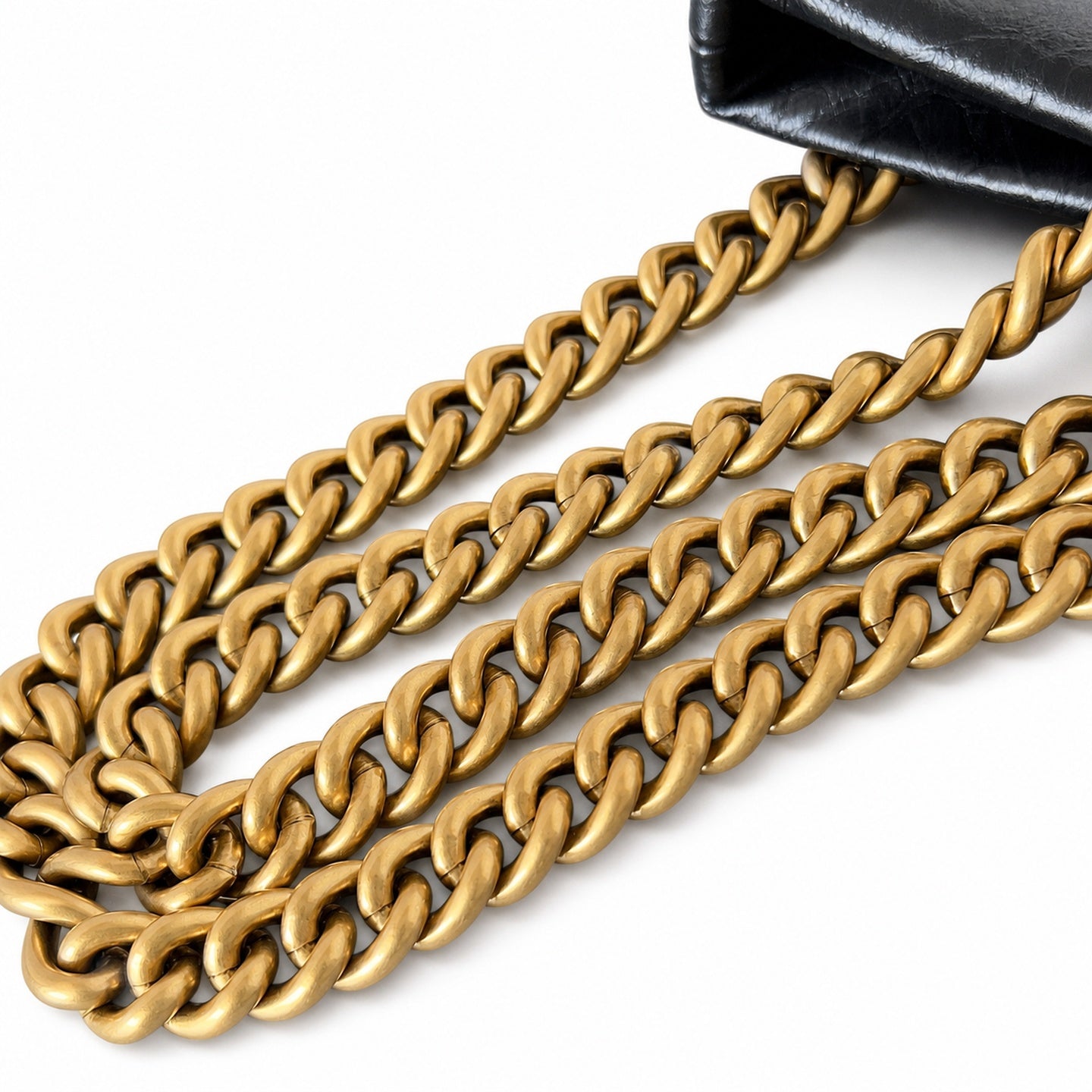 Chanel Small Nylon Leather Clutch