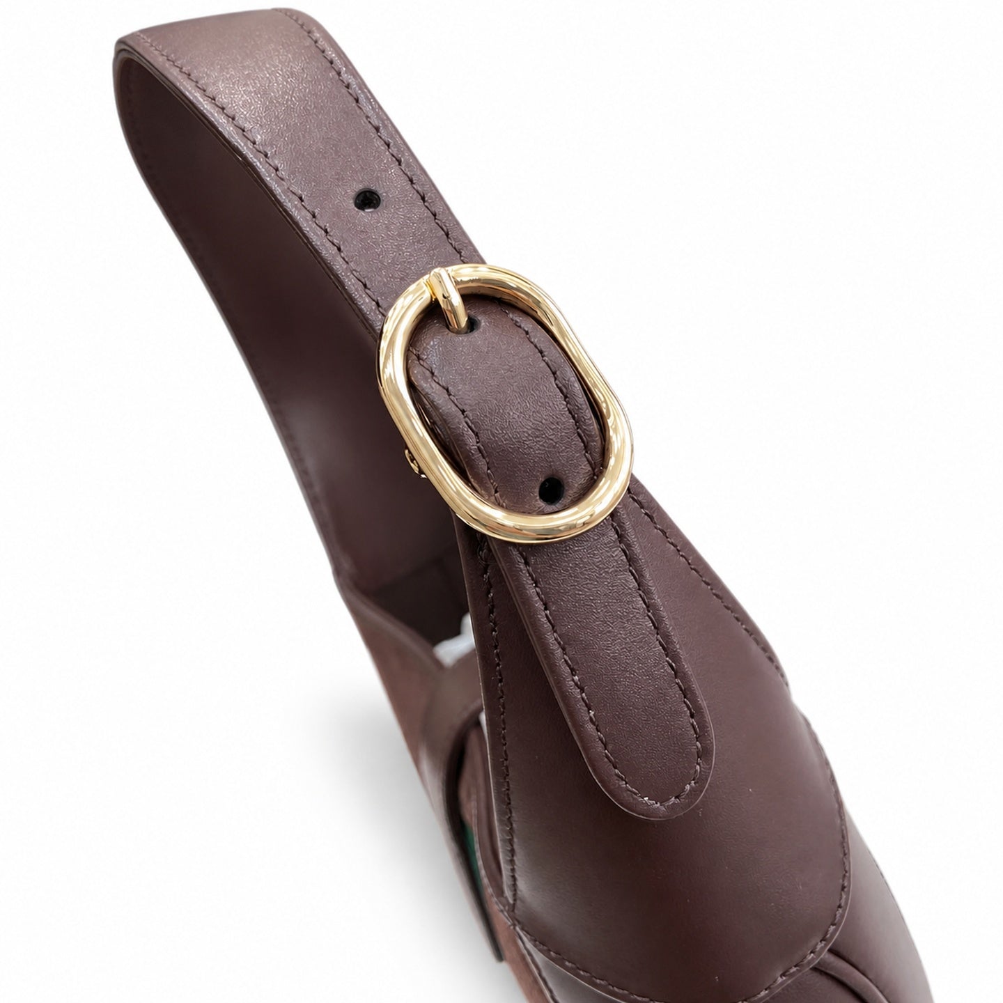 Gucci Jackie 1961 Leather Gold Handbag