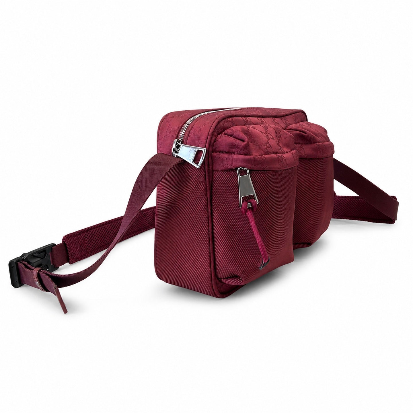 Gucci Nylon Red Green Bag