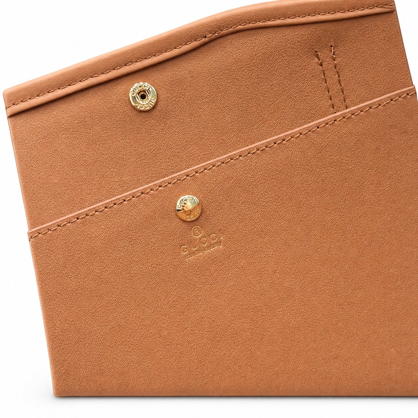 Gucci Suede Leather Brown Gold Tote Bag