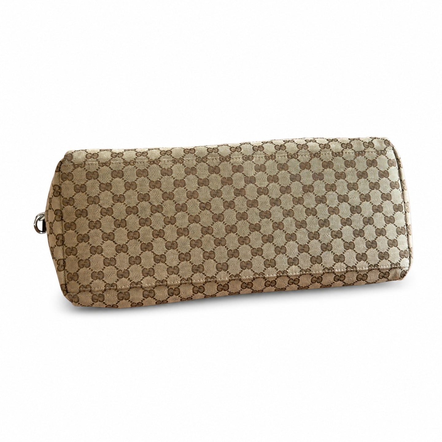 Gucci Canvas Nylon Leather Beige Brown Red Green Bag