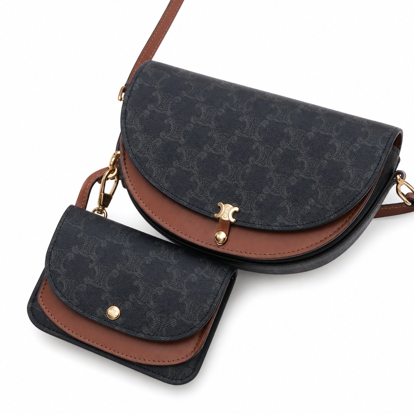 Celine Black Gold Bag