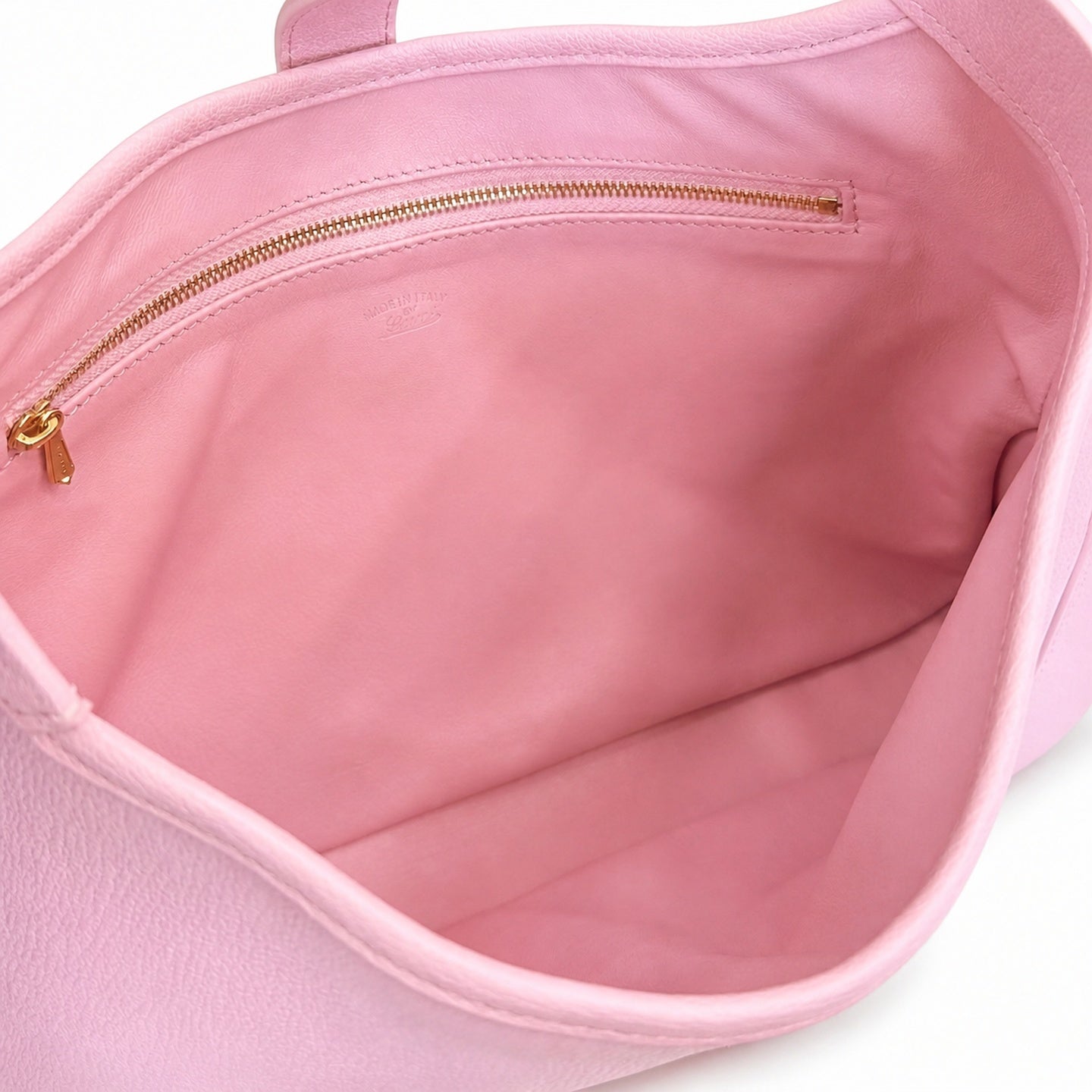 Gucci Leather Pink Gold Handbag