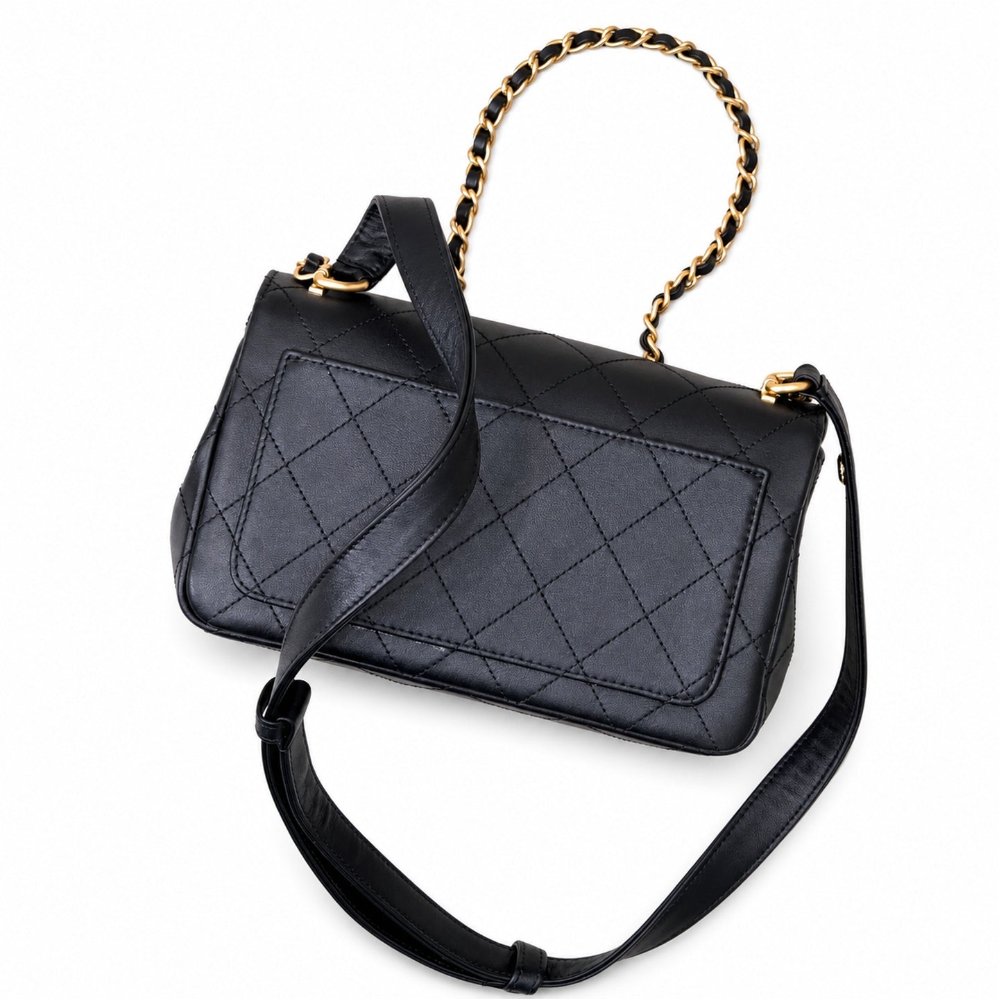 Chanel Leather Messenger Bag