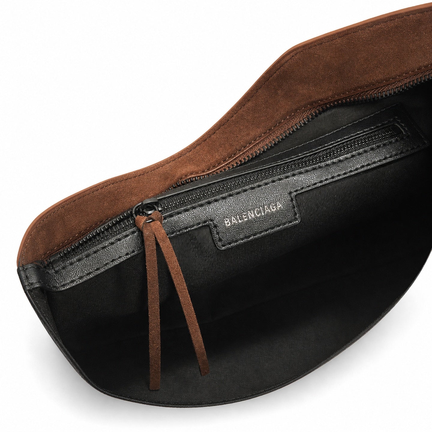 Balenciaga Le City Large Leather Brown Bag