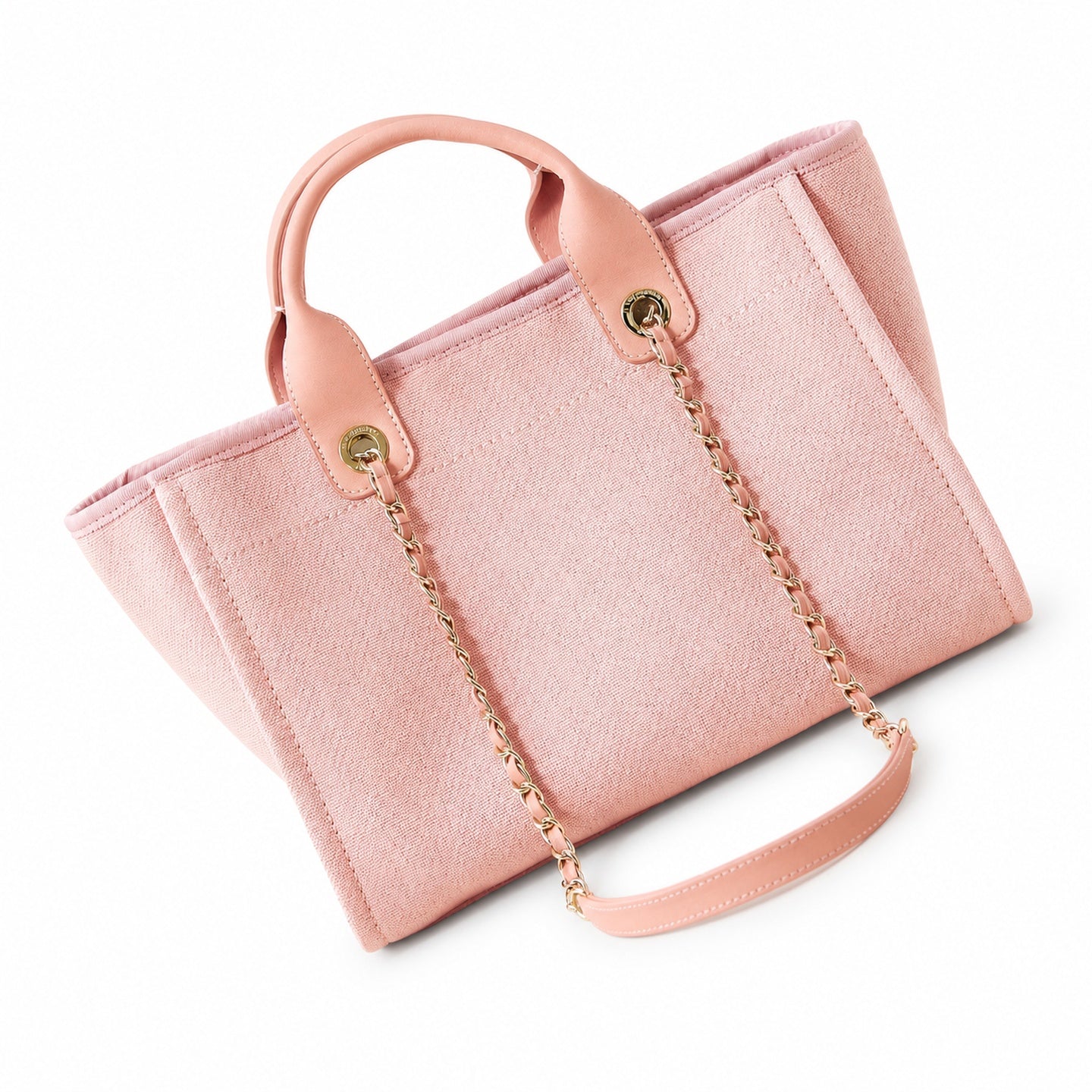 Chanel Black White Pink Bag
