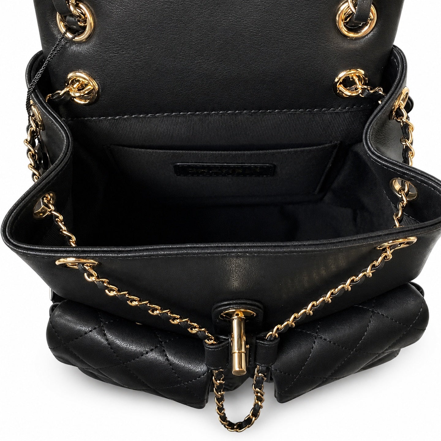 Chanel Duma Small Leather Gold Backpack