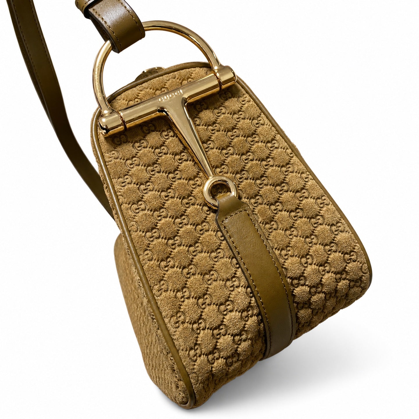 Gucci Horsebit Leather Shoulder Bag