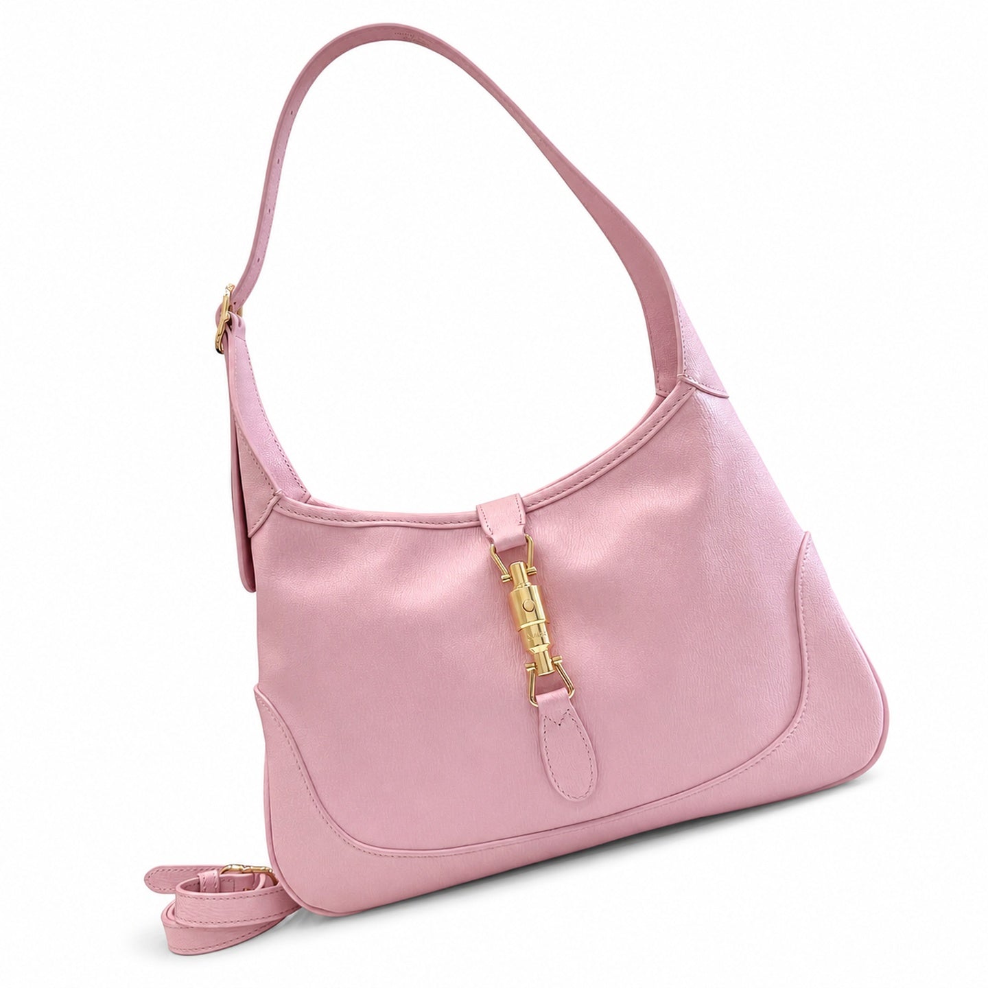 Gucci Leather Pink Gold Handbag