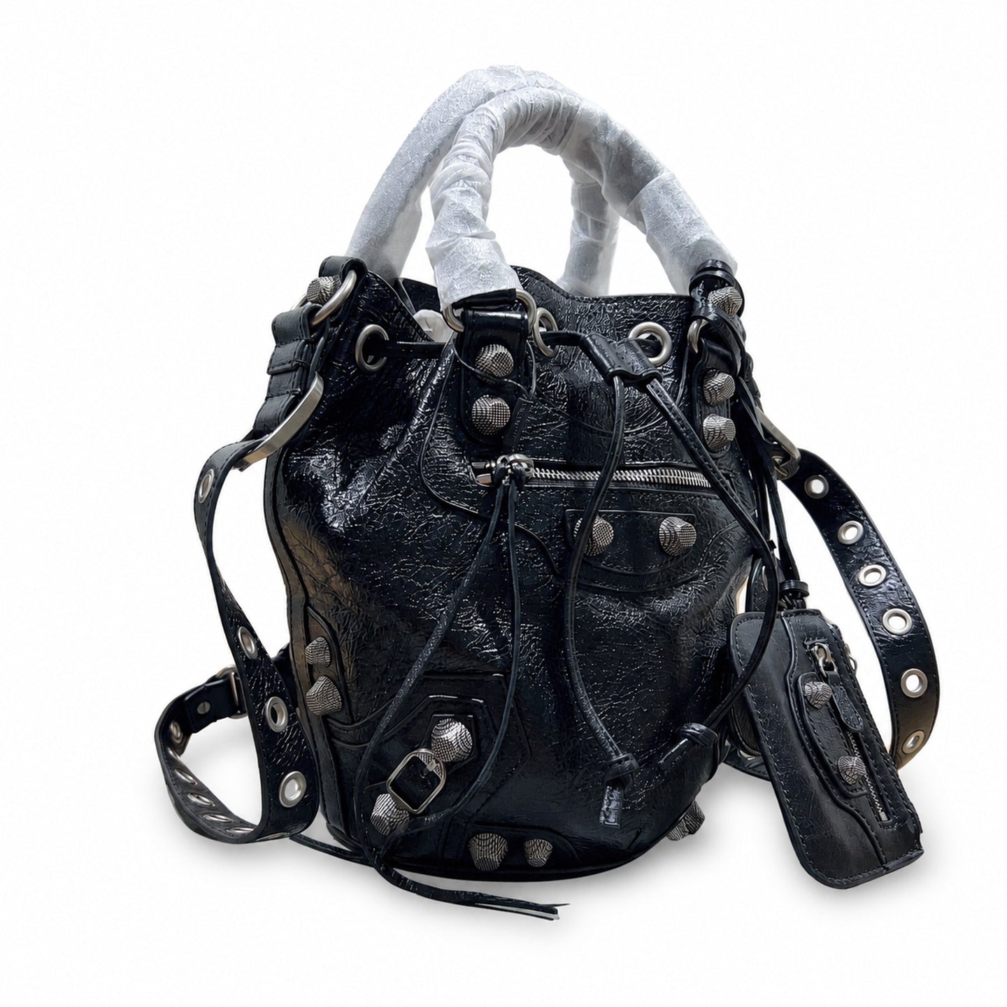 Balenciaga Large Leather Black Bag