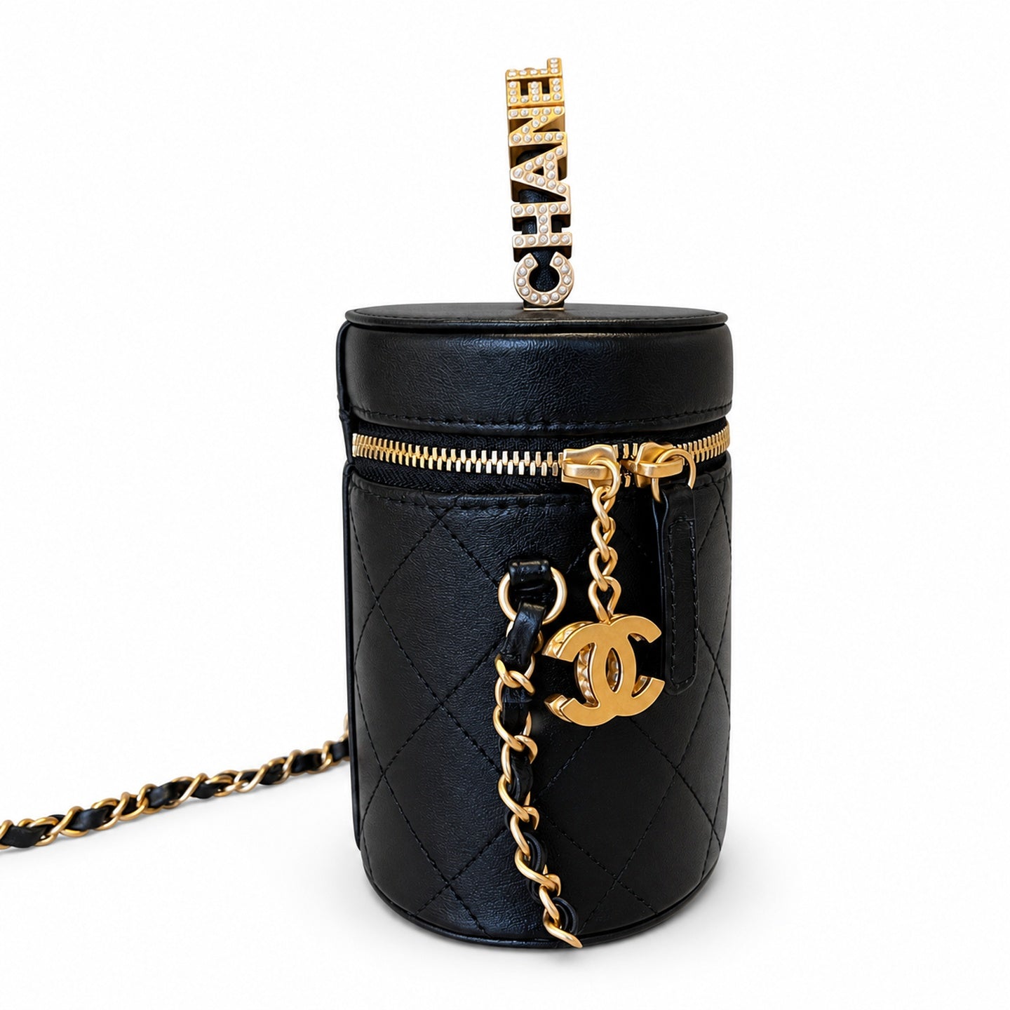 Chanel Small Gold Bucket Bag